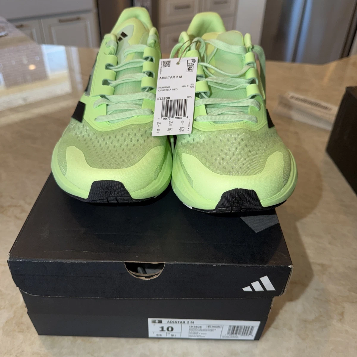 Adidas Adistar 2.0 Semi Green Spark for sale | eBay display picture 2