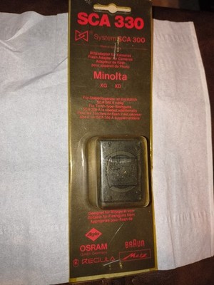 Metz SCA 330 Flash Adapter for Minolta XG XD New