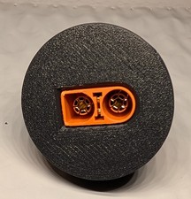 Threaded Panel Mount Adapter, IC5 Connector