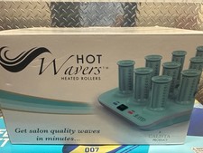 Calista Hot Wavers Heated Long Rollers, Set Of 12, New In Box