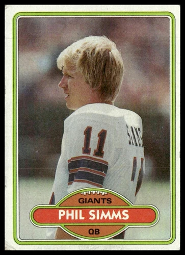 1980 Topps #225 Phil Simms