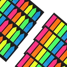 "1600Pcs Sticky Tabs – Morandi Page Markers, Arrow Index Tabs for Notes & Books"