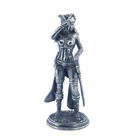 6 oz Gold Spartan 999+ Pure Silver Pirate Queen Statue – Luxury Collectible Gift