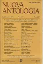 Nuova Antologia Luglio- Settembre 1998  Vol. 581 Fasc. 2207 - AA.VV. [1998]