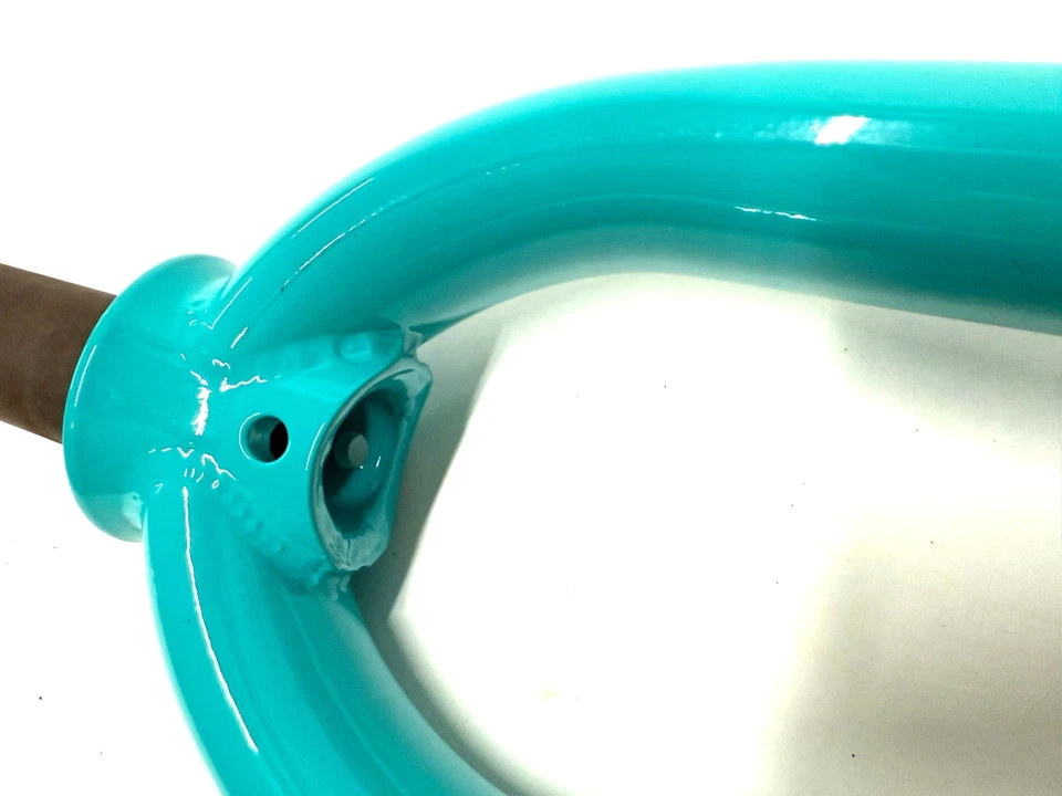 Izip Simi 1 1/8" 26" Threaded Steel Bike Fork 100mm QR Disc Axle-Crown 410mm NOS - Image 4 of 4