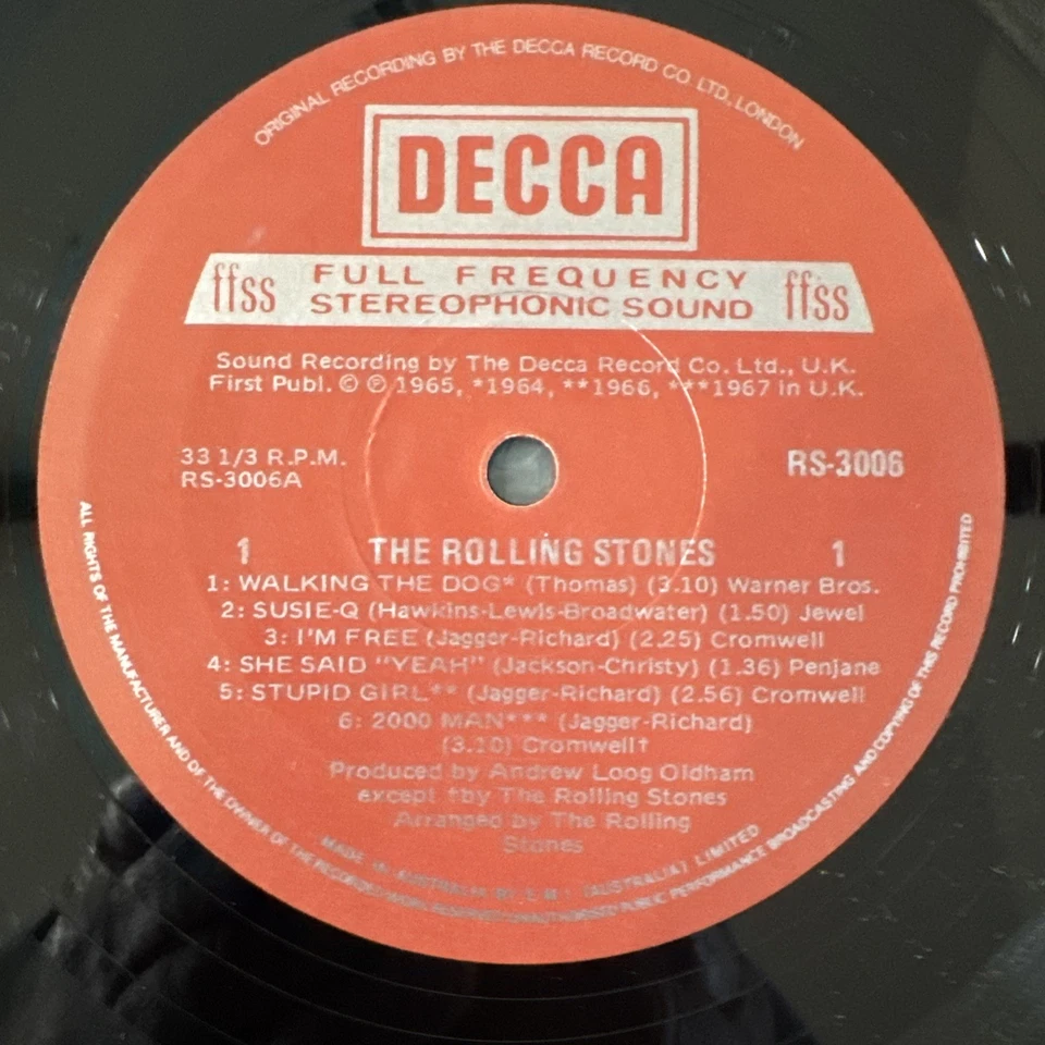 The Rolling Stones Limited Edition Collectors Item, 1979 Decca UK RS.3006 PO~M- - Image 4 of 4