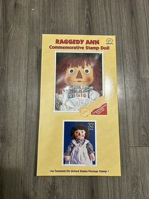 Raggedy Ann Commemorative Stamp Doll 1997 Applause Limited Edition 1517/7500 NIB