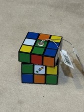 NEW, RUBIK'S CUBE CHRISTMAS ORNAMENT