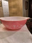 VTG. Pyrex Pink Gooseberry Cinderella Nesting Mixing Bowl ICONIC RETRO MINT M2