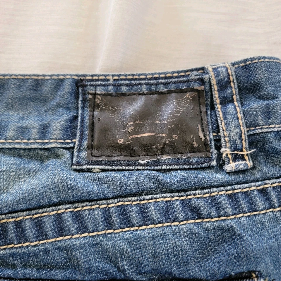 Jean Robin's solapa larga D5687 para hombre talla 40x32 Foto 3 de 4