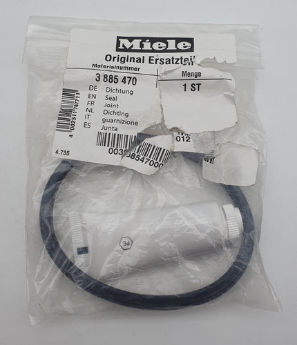 Miele Dichtung Wasserablauf Laugenpumpe Waschmaschine T.Nr. 3885470