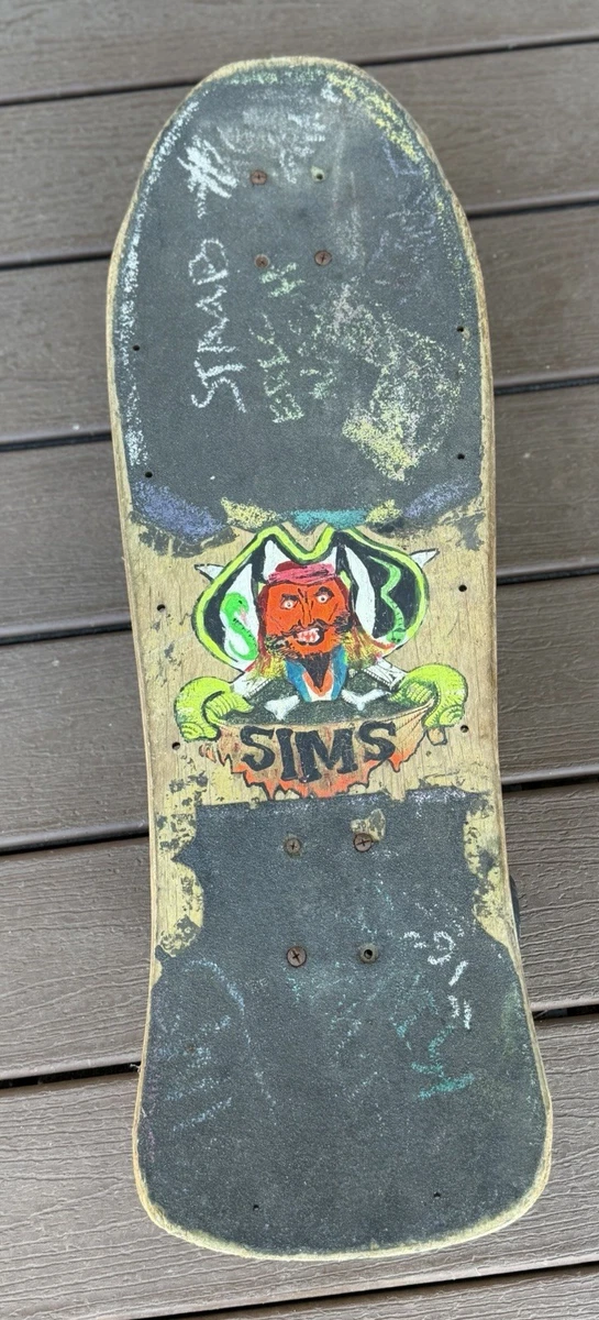 スケートボード Sims Vtg Skateboard Sticker Preços baixos em Sims Skate | eBay