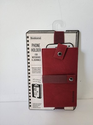 Bookaroo Phone Holder Dark Red New 