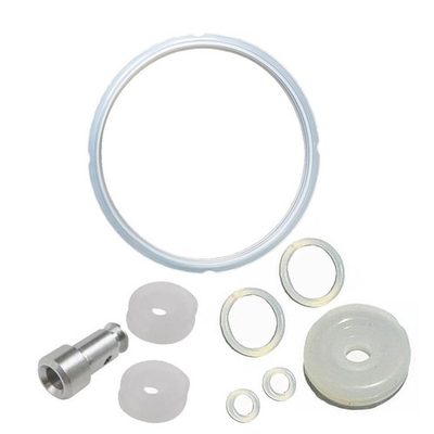 #ad Silicone Sealing Ring Clear Pressure Cookers Gaskets Universal Replacement Fl... $23.04