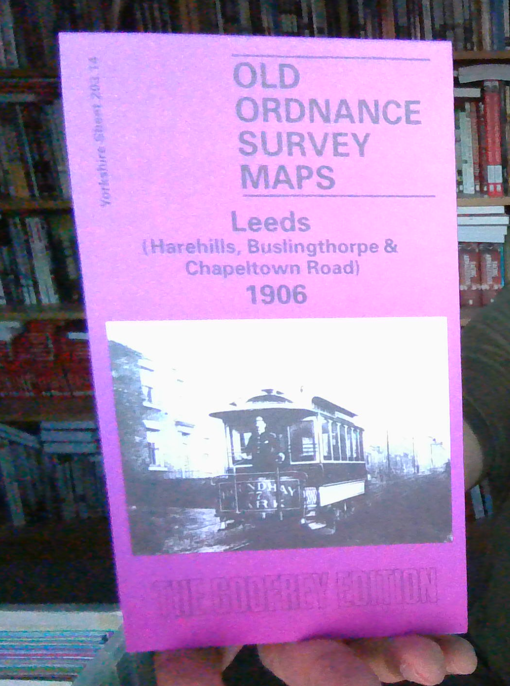 MAP OF LEEDS HAREHILLS 1906 YORKSHIRE SHEET 203.14