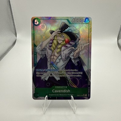 One Piece TCG Cavendish EB01-012 Super Rare Alt Art