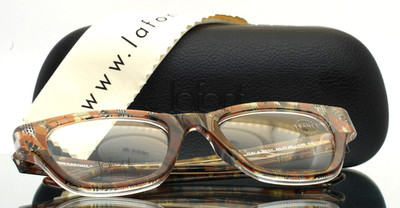 JEAN LAFONT Gala 5157 Brown Womens Semi Cat Eye Eyeglasses 50-20-138 B:42 A