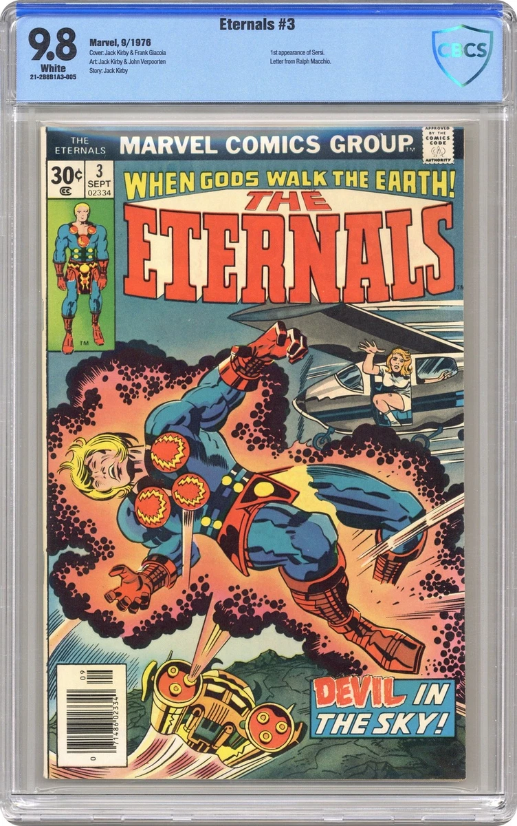 Eternals 9.8 Near Mint/Mint Comics, Graphic Novels & TPBs for sale