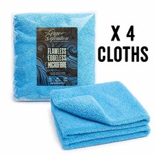 Edgeless Microfibre Cloths 4 Pack Plush Microfiber Car Detailing Pure Definition