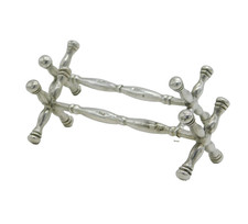 George III Pair of Sterling Silver Knife Rests Antique c1770 London