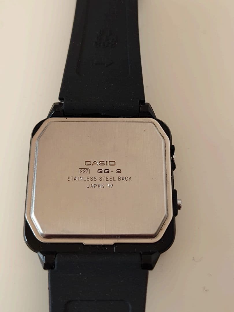CASIO DG-8 Digital Golf Timer Watch LCD Black Japan Collector | eBay