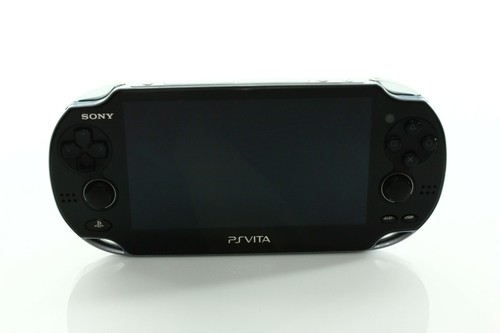 Sony PS Vita OLED - PCH-1004 1GB Black Handheld System - With Leather Sony Case - Picture 2 of 11