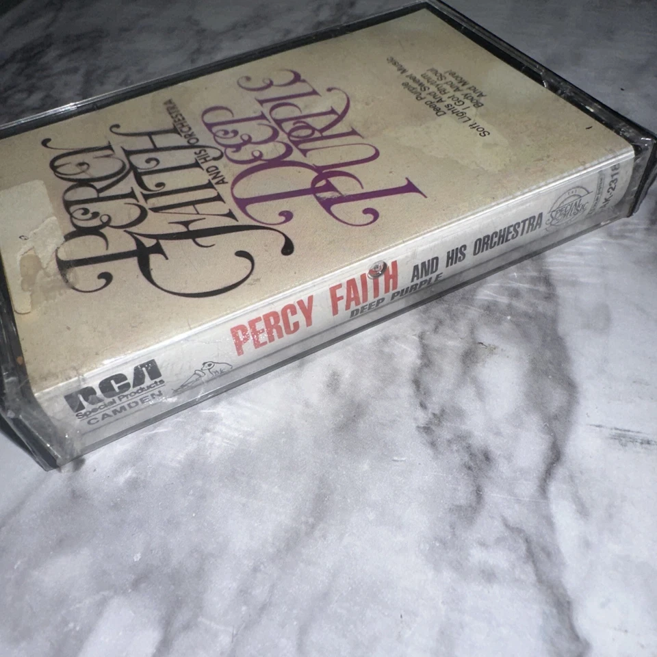 Percy Faith And His Orchestra Deep Purple Cassette Oodles Of Noodle Sealed - Image 3 of 3