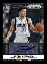 2013-14 Panini Prizm Autographs #45 Gal Mekel Auto - NM-MT
