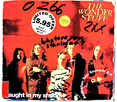 The Wonder Stuff  Caught In My Shadow: Australian Tour Souvenir Ex Radio Station