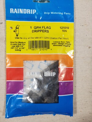Raindrip 1 GPH Flag Dripper Model 121010 - Qty 30