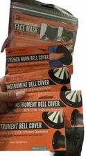 Lot Of 5 Protec Instrument Horn Bell Covers Accessories Variety Diameters