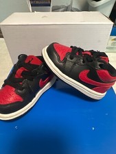 Jordan 1 "RETRO LOW BRED" Toddler Size 4c
