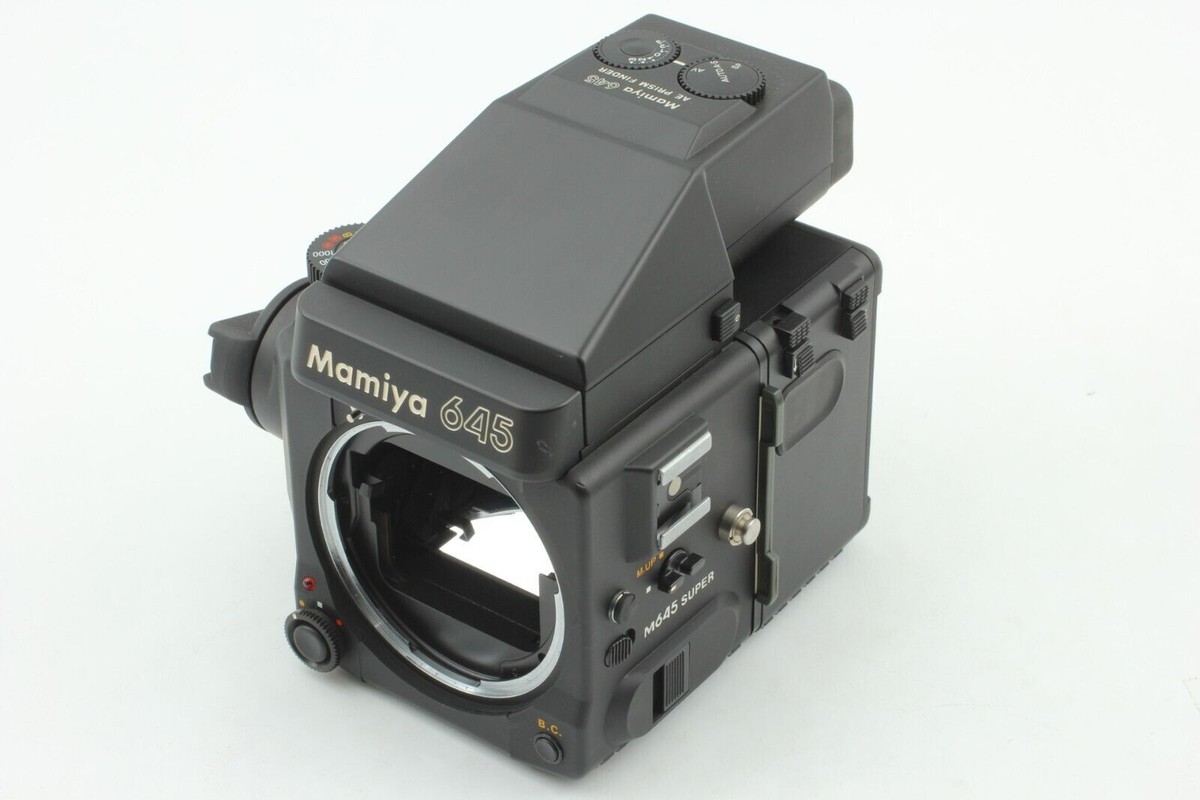 N MINT +Strap] Mamiya M645 Super AE Sekor C 80mm f/1.9 Lens 120