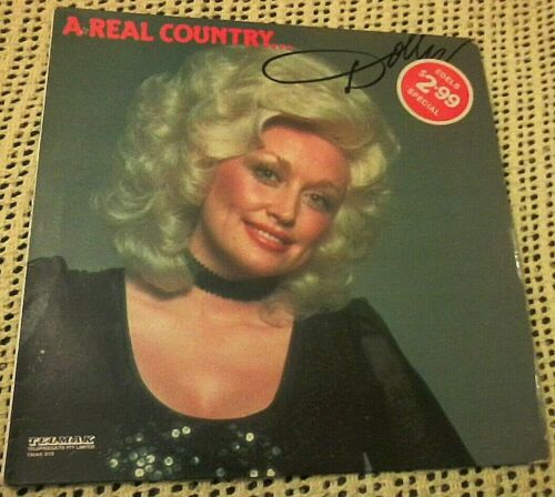 DOLLY PARTON A REAL COUNTRY DOLLY VINYL LP 1980 ORIG AUSTRALIAN PRESS TMAK 010 - Picture 1 of 8