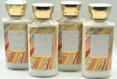 x4 Bath & Body Works TWINKLING NIGHTS 24-Hour Moisture Body Lotion 8 oz jasmine