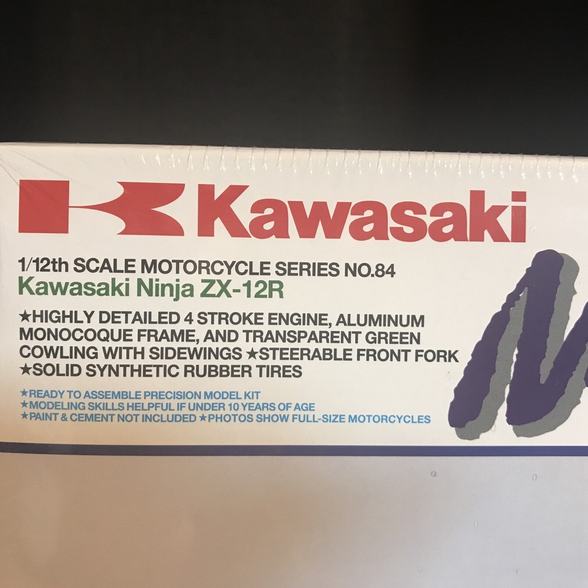 TAMIYA 14084 KAWASAKI NINJA ZX-12R MODEL KIT-NIB-1/12 SCALE | eBay