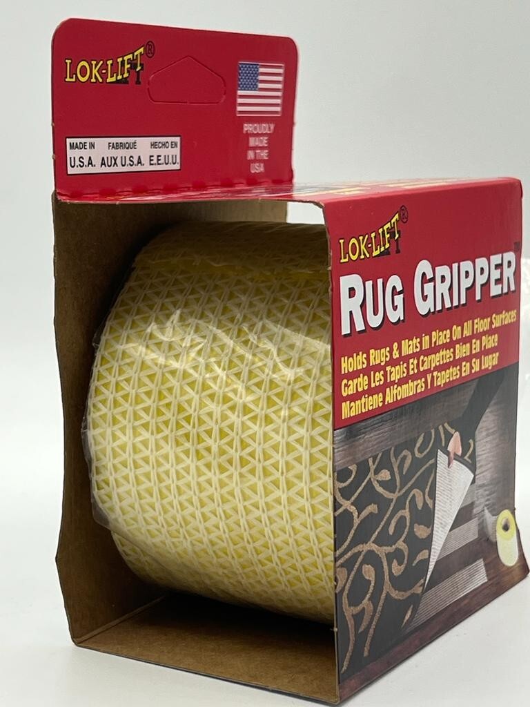 LokLift Rug Gripper, Hold Rugs in Place on all Floor Surfaces 2.5" x