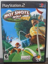 HOT SHOTS GOLF Fore! Sony PlayStation 2 PS2 Black Label Complete