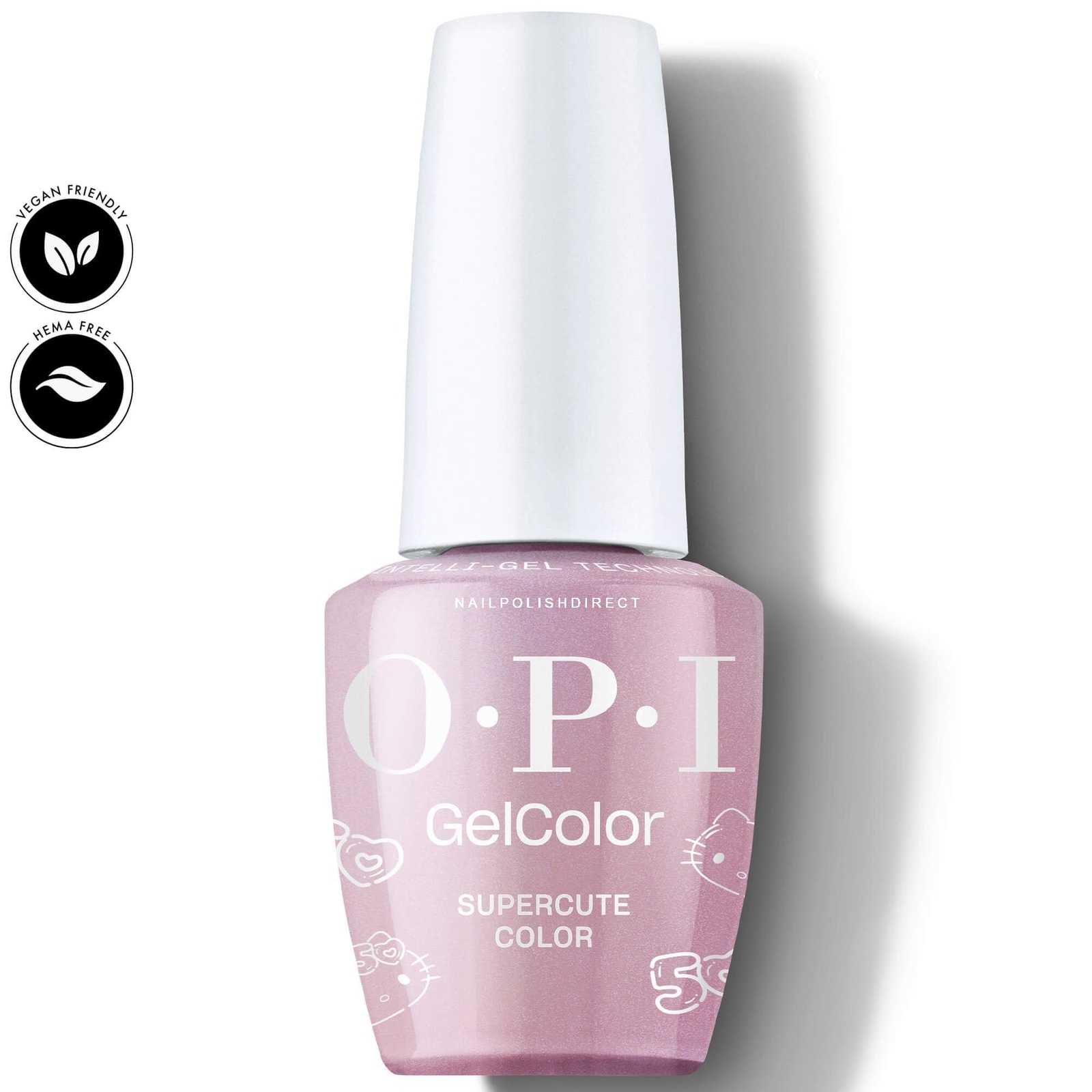 OPI GelColor Intelli-Gel HEMA-Free Gel Polish - Supercute Color 15ml (GCHK03)