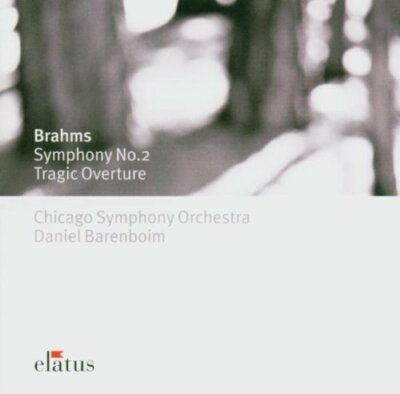 Brahms Symphony No. 2, op. 73/Tragic overture, op. 81 (Elatus, 1994).. [CD]