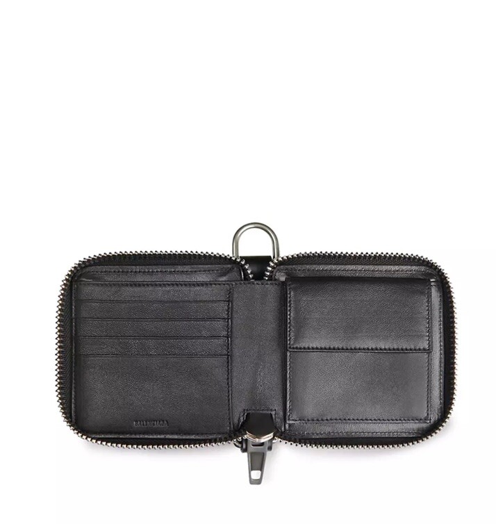 Brand New Balenciaga Bondage Zip Around Square Wallet!! | eBay