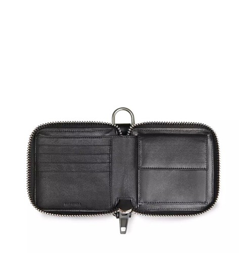 Brand New Balenciaga Bondage Zip Around Square Wallet!!