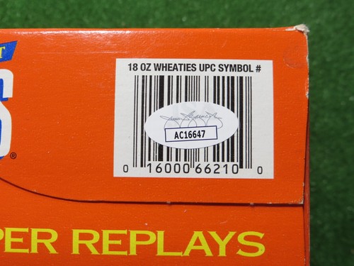 ROGER STAUBACH DALLAS COWBOYS WHEATIES SIGNED Super Bowl VI CEREAL BOX JSA - Picture 9 of 10