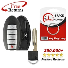 Remote Shell Case Pad Replacement No Electronics For Nissan 5b (KR5S180144014)