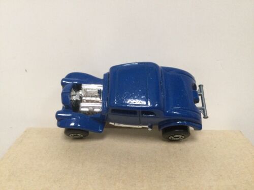 LESNEY MATCHBOX SUPERFAST MB69D WILLYS HOT ROD PREPRODUCTION BLUE no tampo - Picture 4 of 6