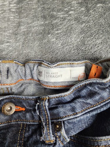 Lee Dungarees Boys Relaxed Straight Fit Jeans Medium Wash Blue Denim Size 16 - Picture 6 of 11