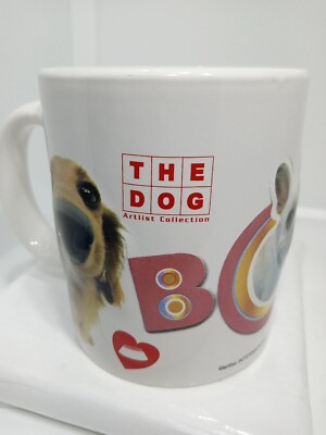 THE DOG COFFEE MUG. THE DOG MUG.  THE ART LIST COLLECTION Mug. B196