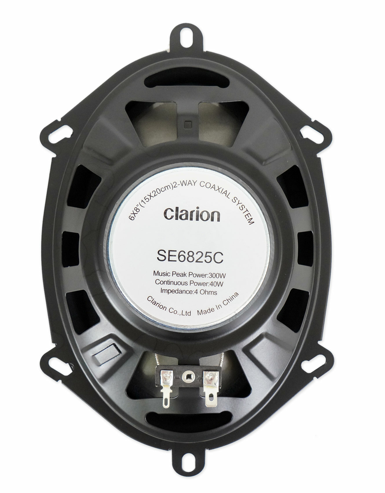 4 2-полосные автомобильные аудиодинамики Clarion SE6825C мощностью 300 Вт 6x8