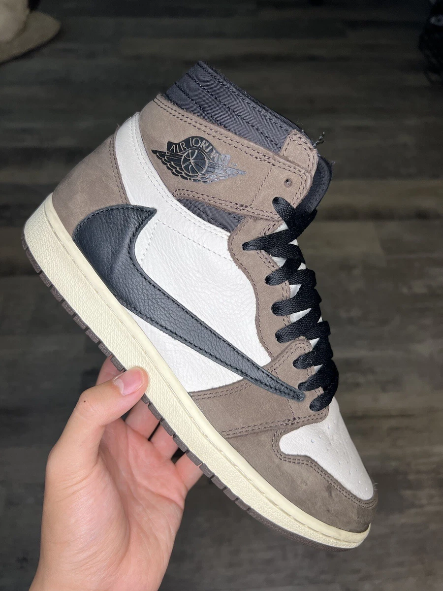 Size 9.5 - Jordan 1 Retro OG x Travis Scott High Mocha