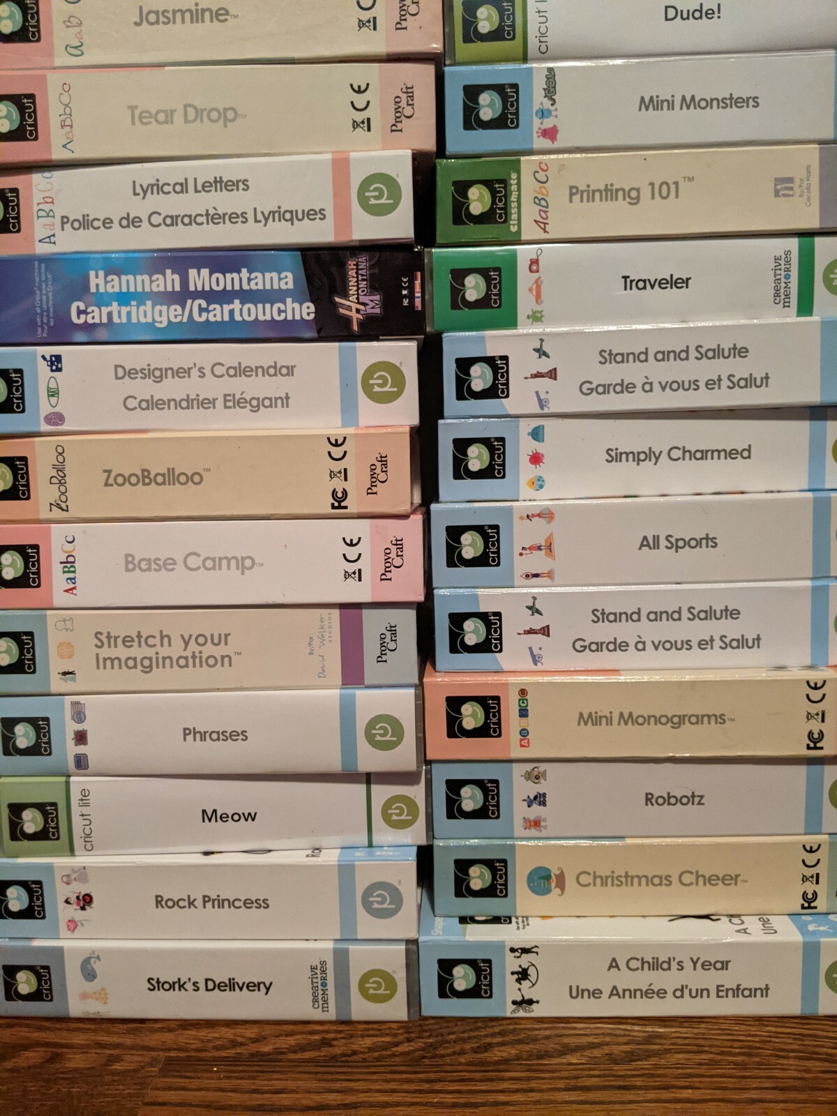 56 Cricut Cartridges eBay